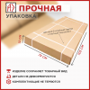 Стол круглый раздвижной с радиусными ногами 90/120x90, (ЛДСП белый / металл белый)